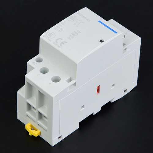 Contactor De Corriente Alterna Para Hogar Riel Din, 2 V, 50/