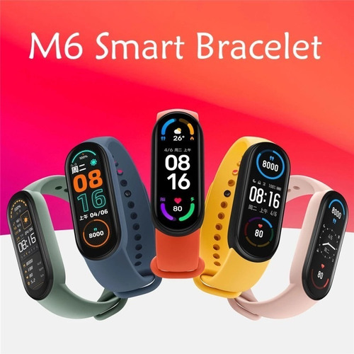 Imagen 7 de 9 de Mi Band M6 Pulsera Smart Reloj Inteligente Fitness Tracker