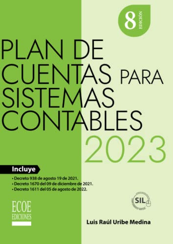 Plan De Cuentas Para Sistemas Contables 2023 - 8va Edicion