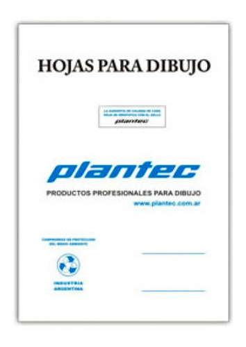 Hojas De Dibujo A3 142gms Liso X 10 Hojas Plantec