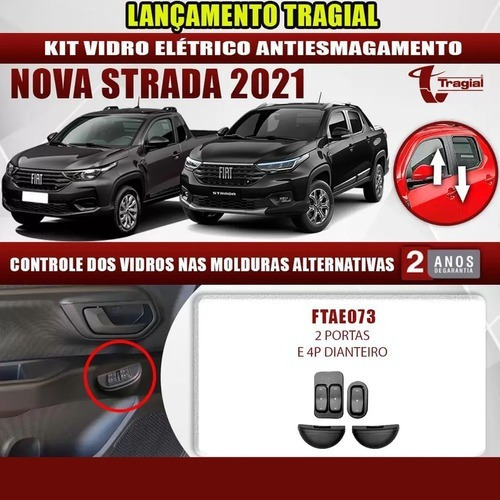 Imagem 2 de 4 de Kit Vidro Elétrico Tragial Nova Strada 2021