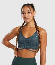 Comprar Top Deportivo Gymshark Con Tiras | Bra Deportivo Mujer
