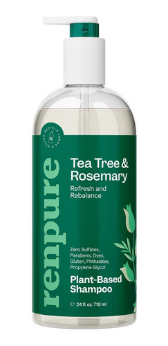 Renpure Plant Based Tea Tree And Rosemary Refresh And Rebal.
