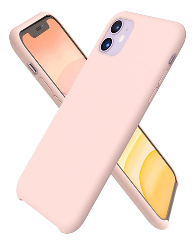 Funda Ornato Para iPhone 11 Pro Max- Arena Rosa