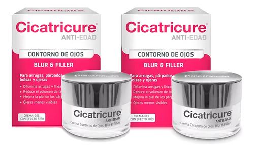 02 Cicatricure Contorno Ojos Blur&filler 15g