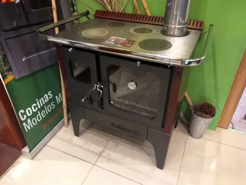 Cocina Estufa Calefactor Ecologico Alcazar S-800 Gaudin