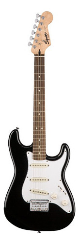 Fender Squier Stratocaster Pack Diestro Negra Color Negro Material del diapasón Maple
