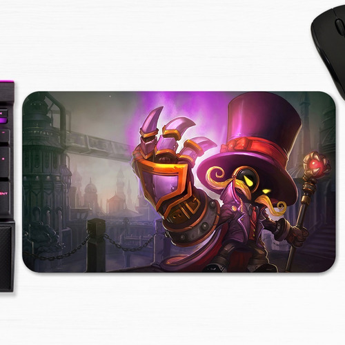 Mouse Pad Veigar Superb Villain Lol Wild Rift Art Gamer M