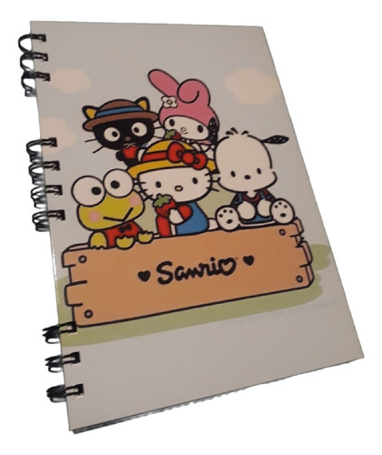 Libreta Anillada. Chica Anime Multicolor Anime 2025