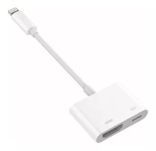 Adaptador Hdmi Para iPhone 5/6/7/ 8 X /11/ 12 iPad Lightning