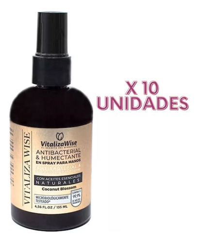 Antibacterial Y Humectante Vitaliza Con Aroma A Coco 135 Ml