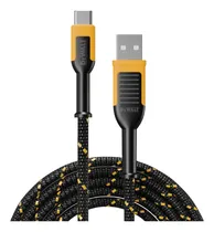 Comprar Dewalt Cable Usb C A Tipo C - Cable De Carga Rápida De Nailon Trenzado De Alta Calidad Para iPhone Serie 15, Samsung Galaxy S10\u002Fs10+\u002Fnote 9, LG V30 (usb 2.0, 4 Pies, Negro).