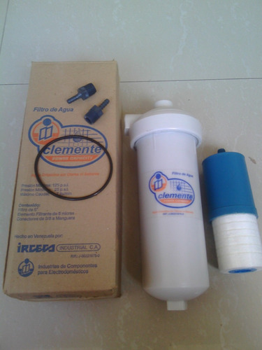 Imagen 1 de 3 de Filtro De Agua Universal 10 Clemente Ircega