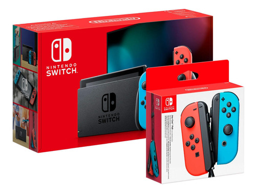 Consola Nintendo Switch 2019 + Joy Con