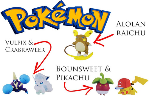 Imagem 6 de 6 de Pokémon Dupla Vulpix Sunny 1969 Takara Tomy Figura De Ação