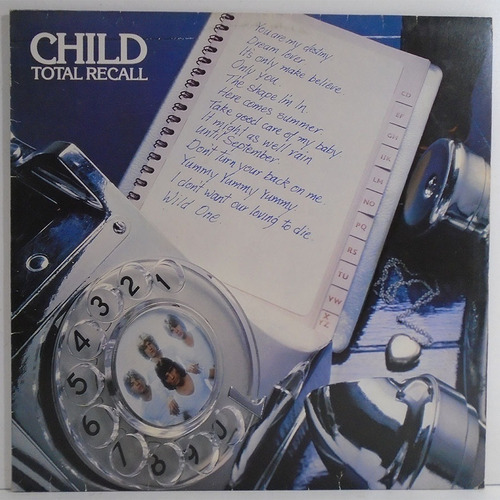 Child 1979 Total Recall Lp You Are My Destiny