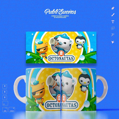 Imagen 10 de 10 de Plantillas Los Octonauts / Cod0120