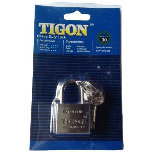 Candado Tigon 30mm Seguridad Plateado Oferta Dels