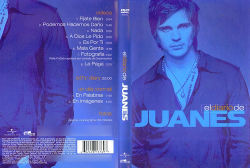 Juanes - El Diario De Juanes - Dvd - U