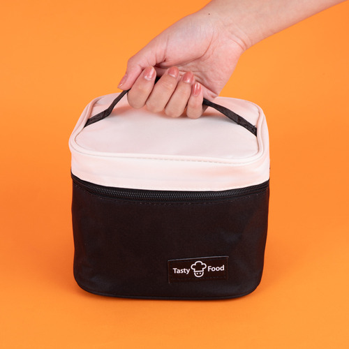 Miniso Lonchera Tasty Food 100% Poliéster 18x18x14 Cm