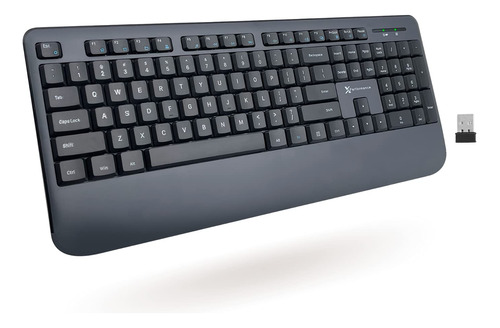 X9 Performance Teclado Inalmbrico Ergonmico Con Reposamuecas