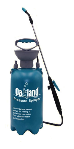 Fumigadora Manual Plástica Riego Spray 8 Lts Oakland