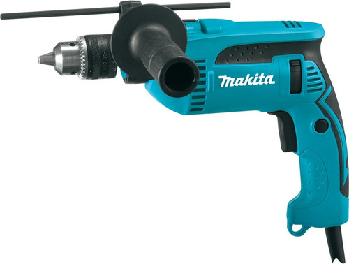 Imagen 9 de 10 de Taladro Percutor Destornillador Eléctrico Makita Hp1640 13mm
