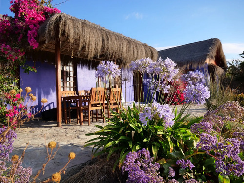 Casa De Playa Amoblada, Primera Línea De Mar, Huentelauquén