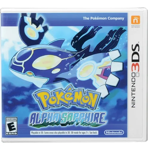 Pokémon Alpha Sapphire Standard Edition 3ds Físico World Ed