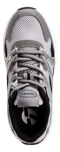 Zapatillas Topper Niños Akron 2mil Kids Gris