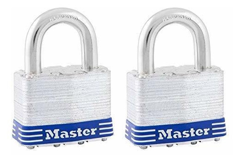 Master Lock 5t Candado Para Exteriores Con Llave, Paquete De