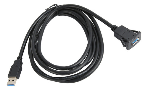 , Cable De Montaje Empotrado Para Coche, Usb 3.0 Macho A ,