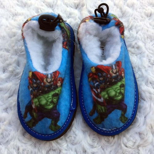 Pantuflas De Polar Con Abrigo Interno