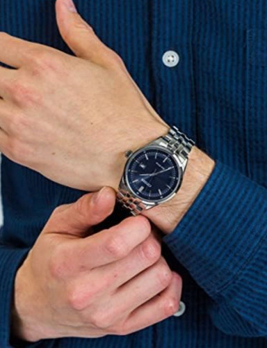 Citizen Bm7251-53l Reloj Hombre Acero Inoxidable Acero Inoxidable Acero Inoxidable Azul Oscuro