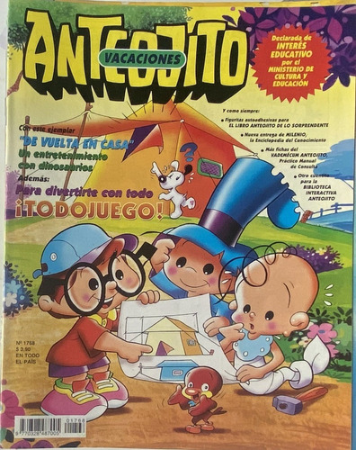 Anteojito Revista, Infantíl, Argentina, Nº 1768,  Rba
