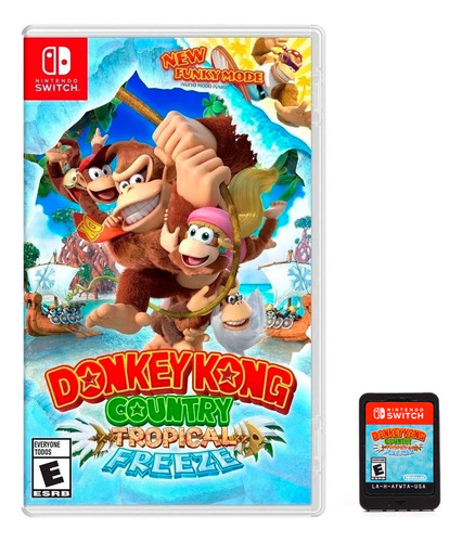 Donkey Kong Country: Tropical Freeze - Coleção - Físico