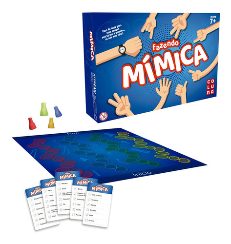 Imagem 1 de 4 de Jogo Fazendo Mímica Infantil Coluna 2202