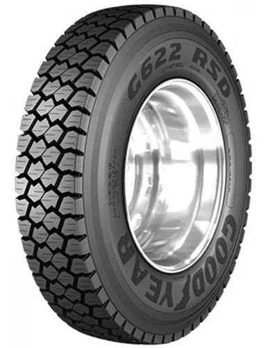 Llanta Goodyear G622 Rsd® 255/70r22.5. Tracción-regional