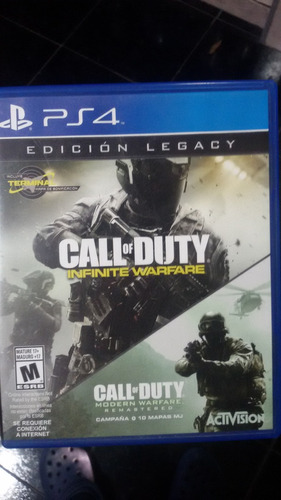 Vendo Call Of Duty Infinite Warfare (edicion Legacy Sin Uso)