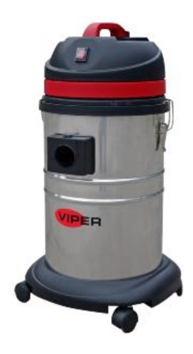 Imagen 2 de 2 de Aspiradora De tacho Viper LSU9 35L plateada, negra y roja 110V-120V 60Hz