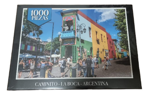 Rompecabezas 1000 Piezas Caminito La Boca Argentina Puzzle