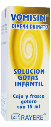 Vomisin (dimenhidrinato) Solucion Infantil 25mg/ml