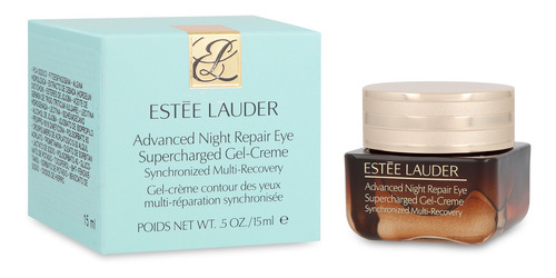 Crema/Gel Eye Supercharged Gel-Creme Synchronized Multi-Recovery Estée Lauder Advanced Night Repair día/noche para todo tipo de piel de 15mL