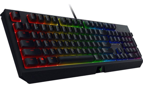 Razer Blackwidow - Teclado Mecánico Verde Para Juegos Con .