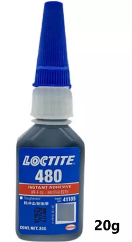 Loctite 480 Pegamento Caucho Para Metal Metal, Imanes Etc