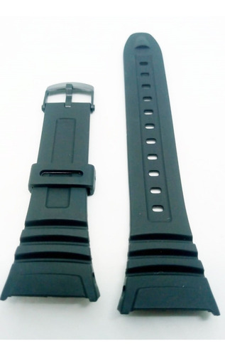 Pulseira W-96h Borracha Resina Preta - 100% Autentica