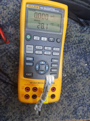 Fluke 725 Calibrador De Procesos Cuidado (Usado)