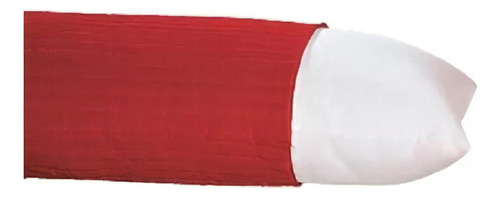 Capa Travesseiro Xuxão  Abraçadinho Com Ziper 150 Fios Cor Vermelho Liso