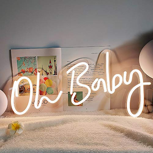 Sign Oh Baby For Shower Wedding Decor Backdrop Photo