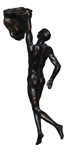 Figura De Escalada En Roca Hombre Escalador Colgante Estatua